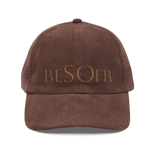 BE SO FR - Vintage Corduroy Cap